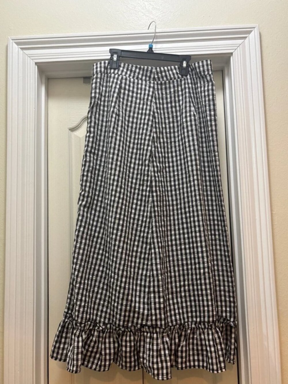 Gingham skirt